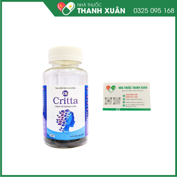 Critta Trinh nữ hoàng cung hỗ trợ hạn chế sự phát triển của u xơ lành tính